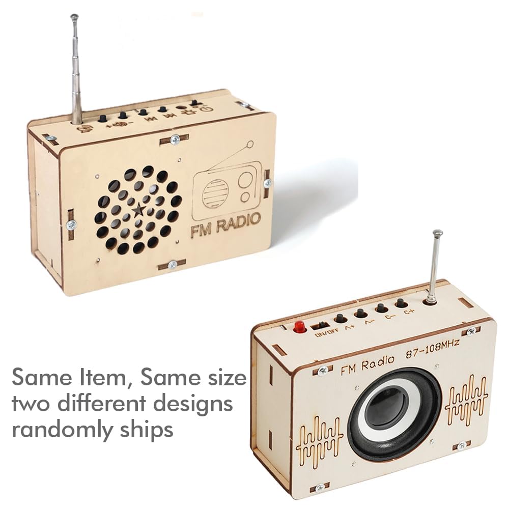 ANNISOKA wooden radio gift ideal for curious minds