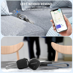 ANNNWZZD Tag 4 Pack for luggage tracks bags during travel with Find My.