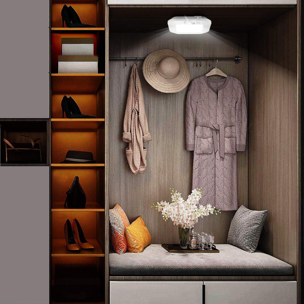 ANOTEK bathroom and laundry areas stay well-lit with auto on/off