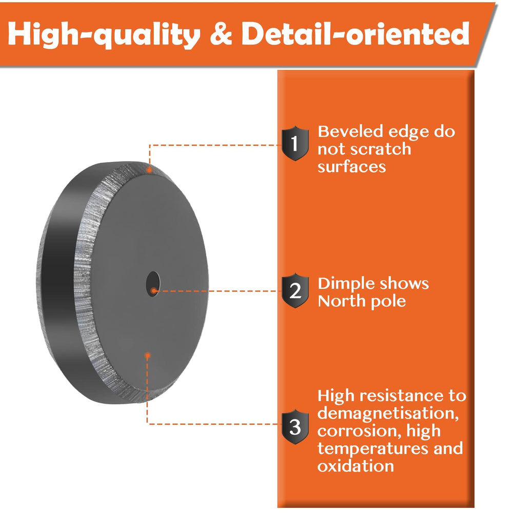 Anpro industrial-strength magnets resist heat, suitable for workshop and science setups.