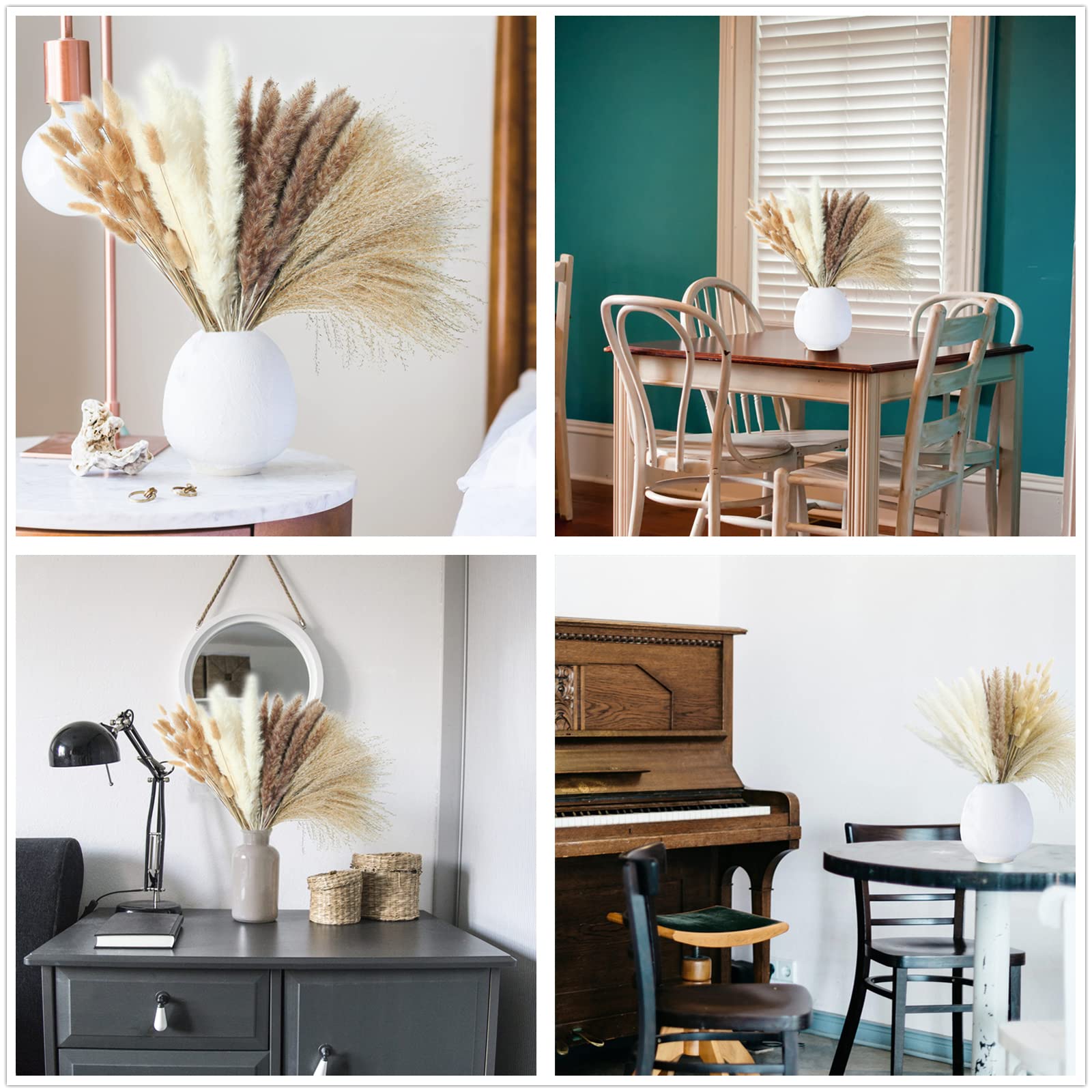 ANPROOR no watering dried flowers for low-maintenance home styling