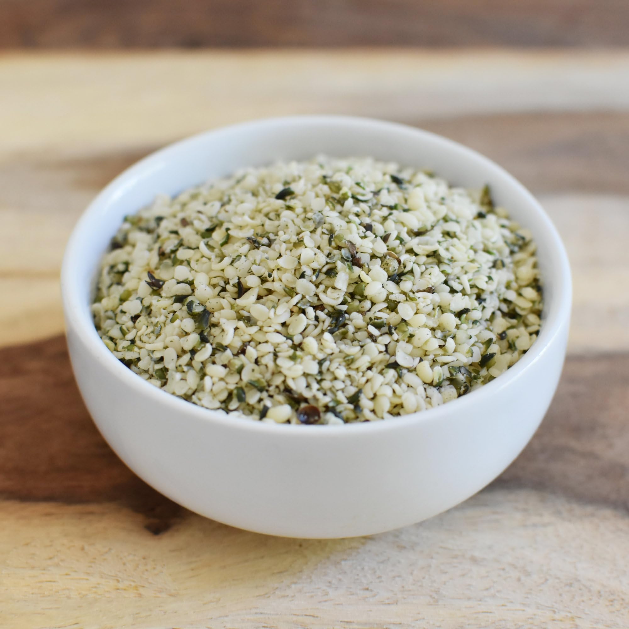 Anthony's Organic Hulled Hemp Seeds on oatmeal for heartiness and sustained energy.