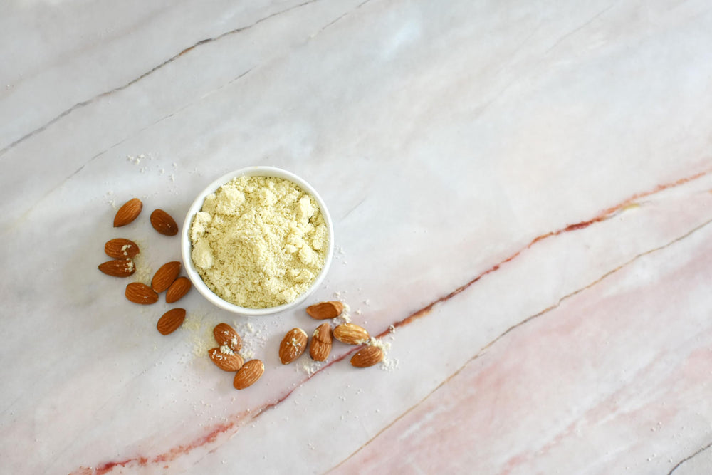 Anthony's almond flour macaroon batter ready for easy cookies.