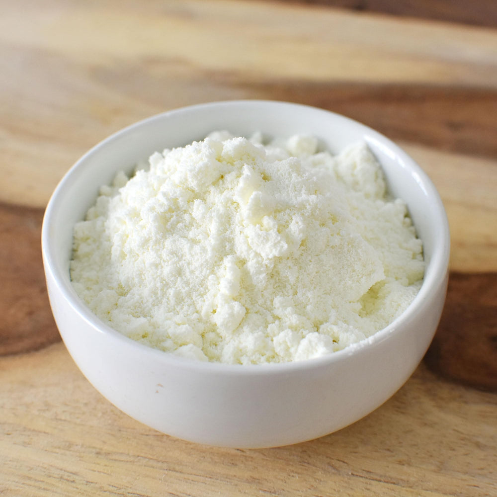 Anthony's goat milk powder soap-crafting setup hints skin-friendly bars