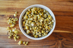 Anthony's organic chamomile flowers dried bloom for skincare infusions.