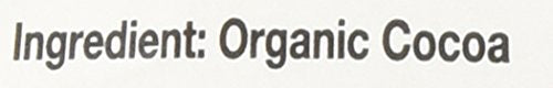 Anthony's Organic Cocoa Powder label close-up showing unsweetened quality