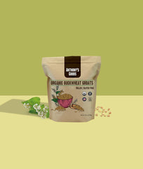 Raw Anthony's Organic Buckwheat Groats in a resealable bag