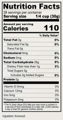 Scoop image of Anthony's Arrowroot flour powder for easy recipe measurement.