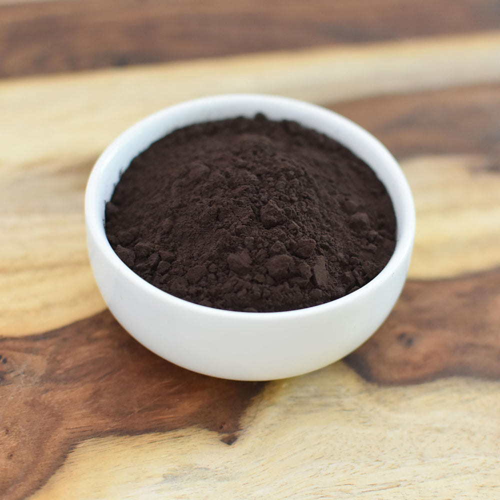 Anthony's baking with black cocoa powder demonstrates deep flavor in chocolate desserts.