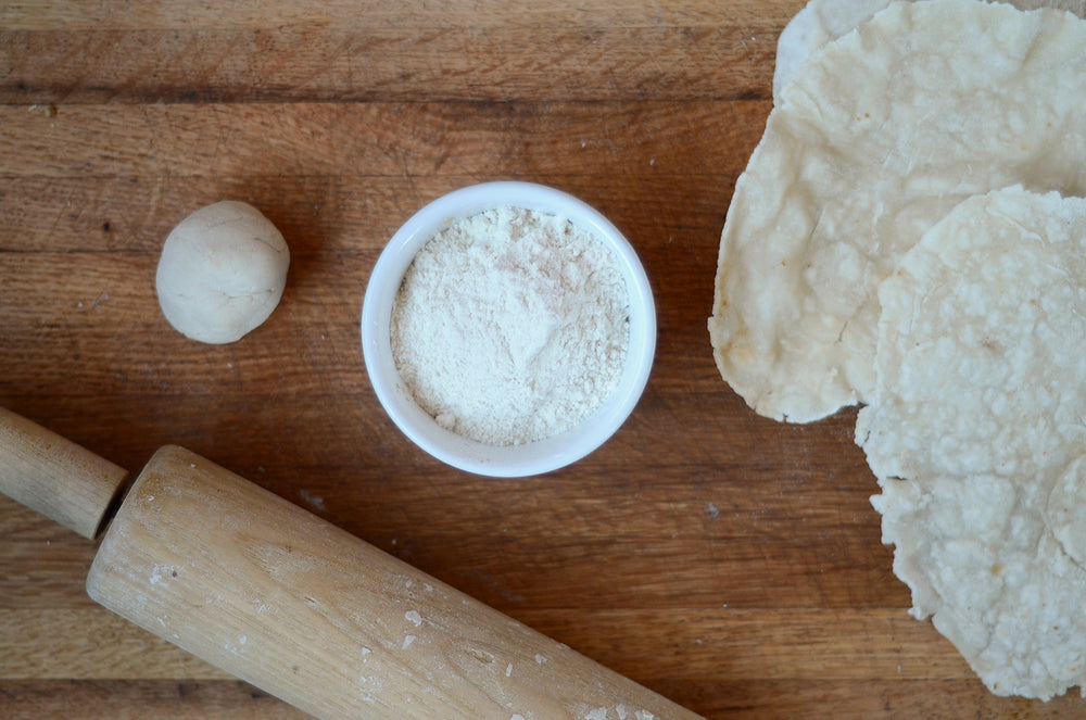 Anthony's Brown Rice Flour cookie dough ready for baking.