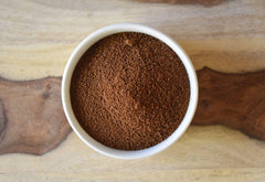 Anthony's chicory root hot cup; a caffeine-free coffee alternative.