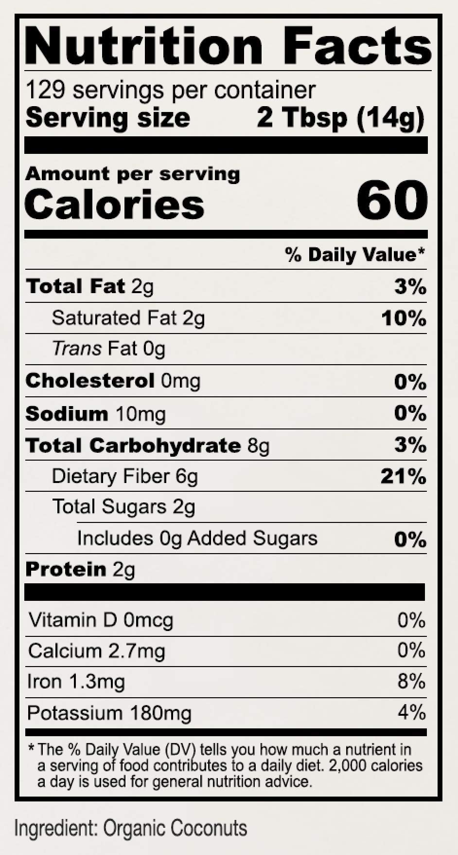 Anthony's Organic Coconut Flour measuring spoon for precise gluten-free baking