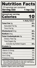 Anthony's Lemon Juice Powder dissolving in water enables quick, reliable substitutions.