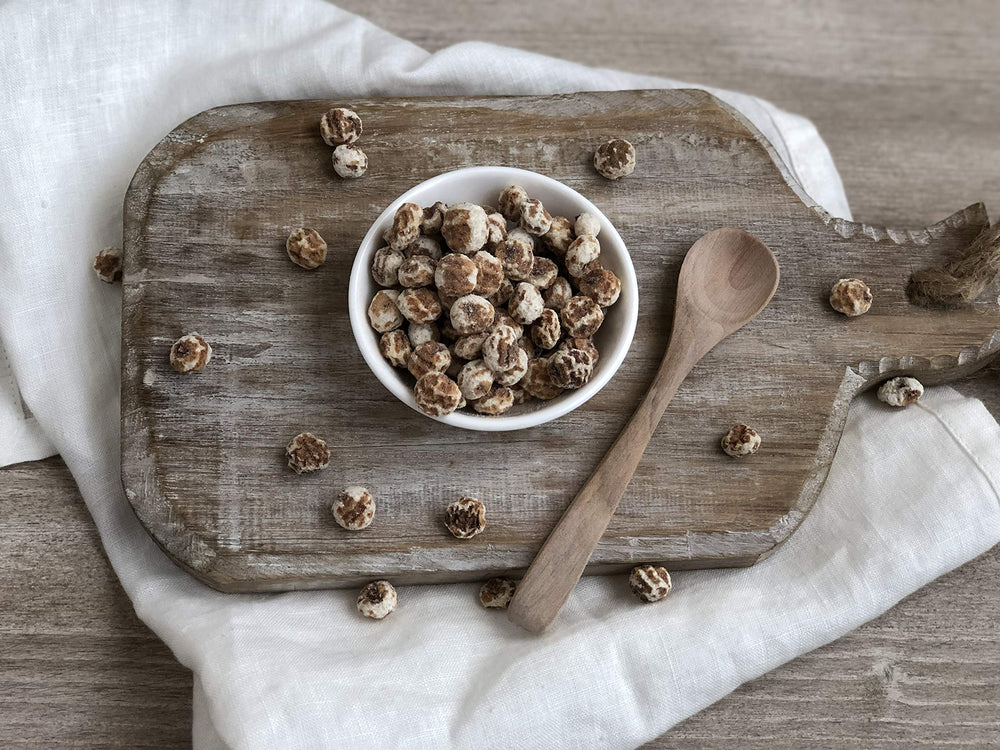 Anthony's Tiger Nuts used to make horchata for a refreshing drink.