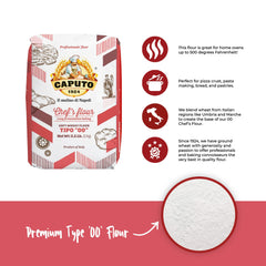Antimo Caputo Chef's Flour bread dough for bakery-quality loaves at home.