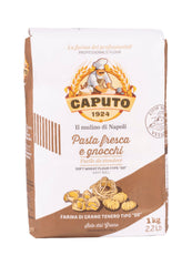Antimo Caputo fine-milled wheat blend provides ideal pasta texture.