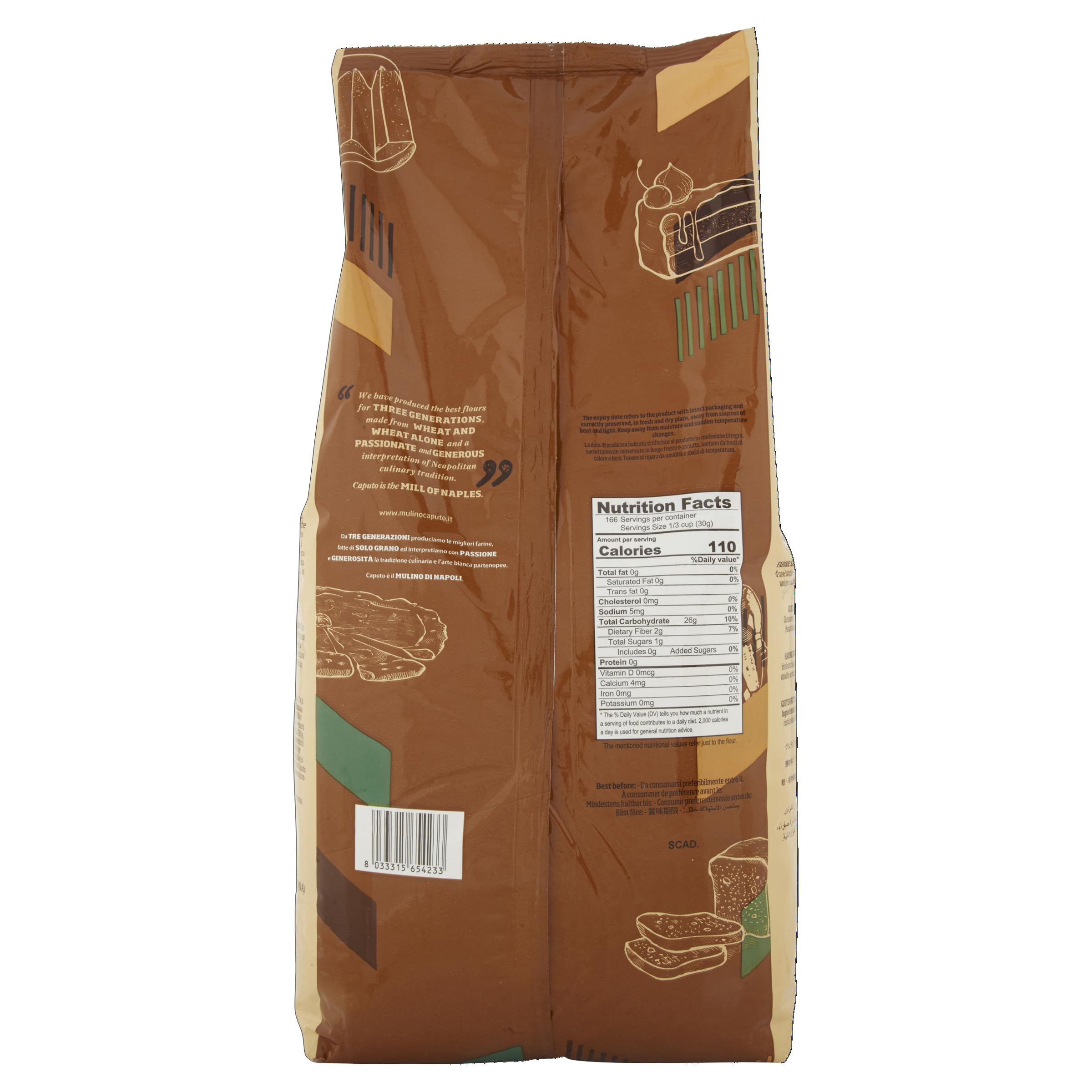 Antimo Caputo Fioreglut flour origin Naples