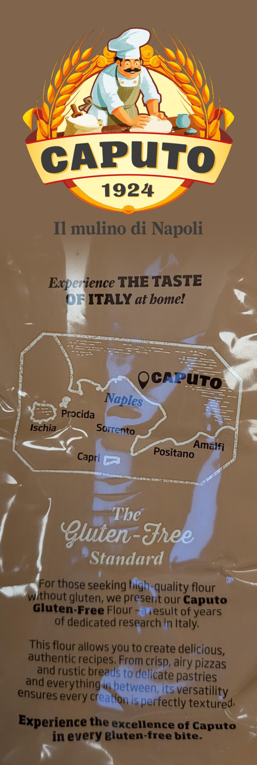 Antimo Caputo gluten-free dough mix in action for pizzas
