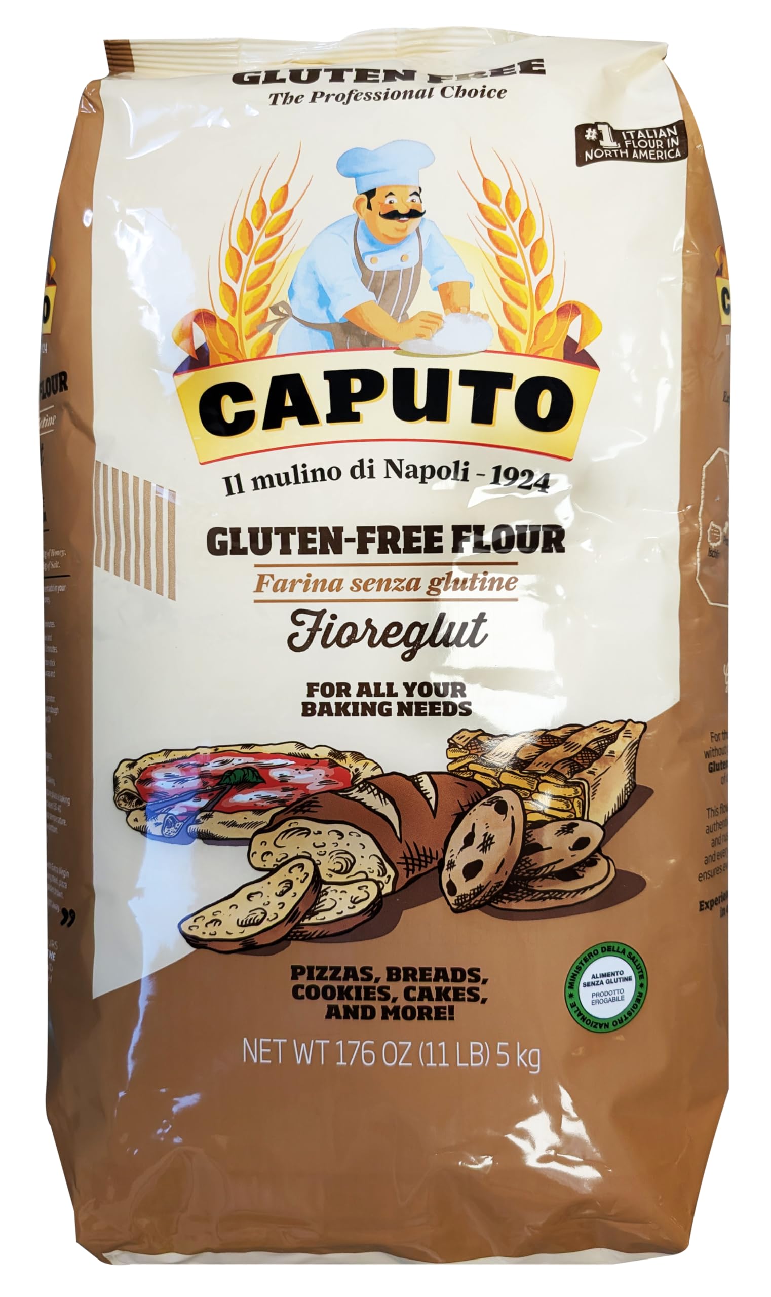 Antimo Caputo gluten-free pizza flour bulk bag for crust perfection