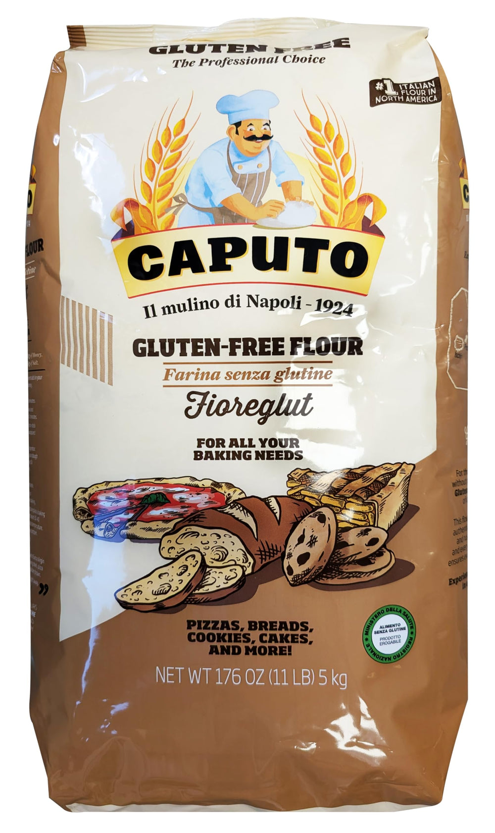 Antimo Caputo gluten-free pizza flour bulk bag for crust perfection