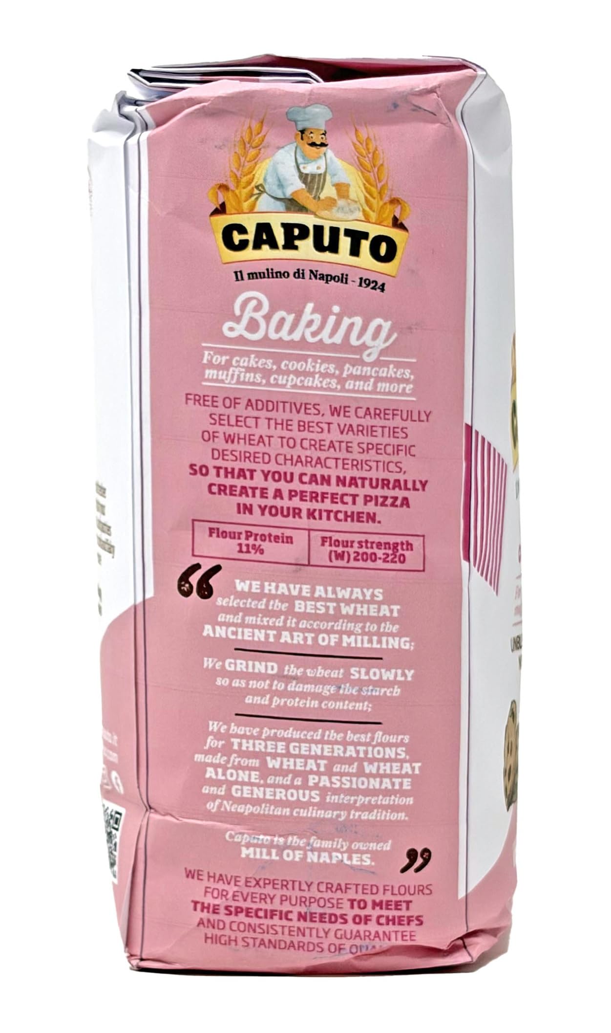 Antimo Caputo Pasticceria 00 flour biscuit dough with refined elasticity.