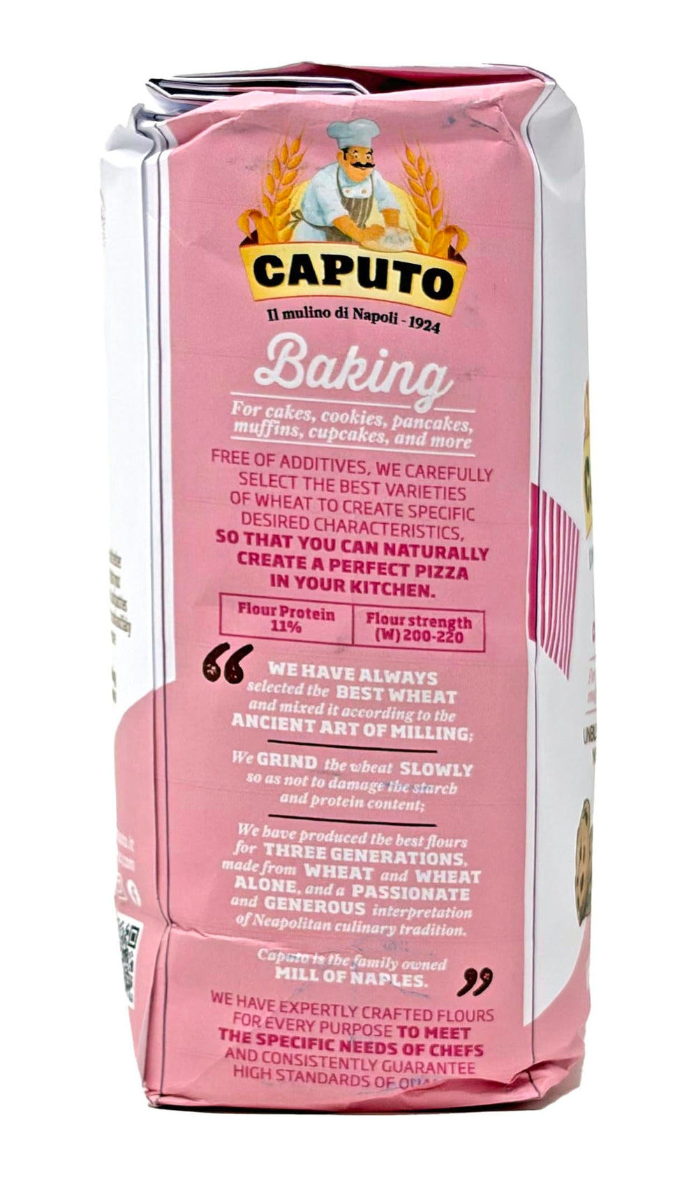 Antimo Caputo Pasticceria 00 flour biscuit dough with refined elasticity.