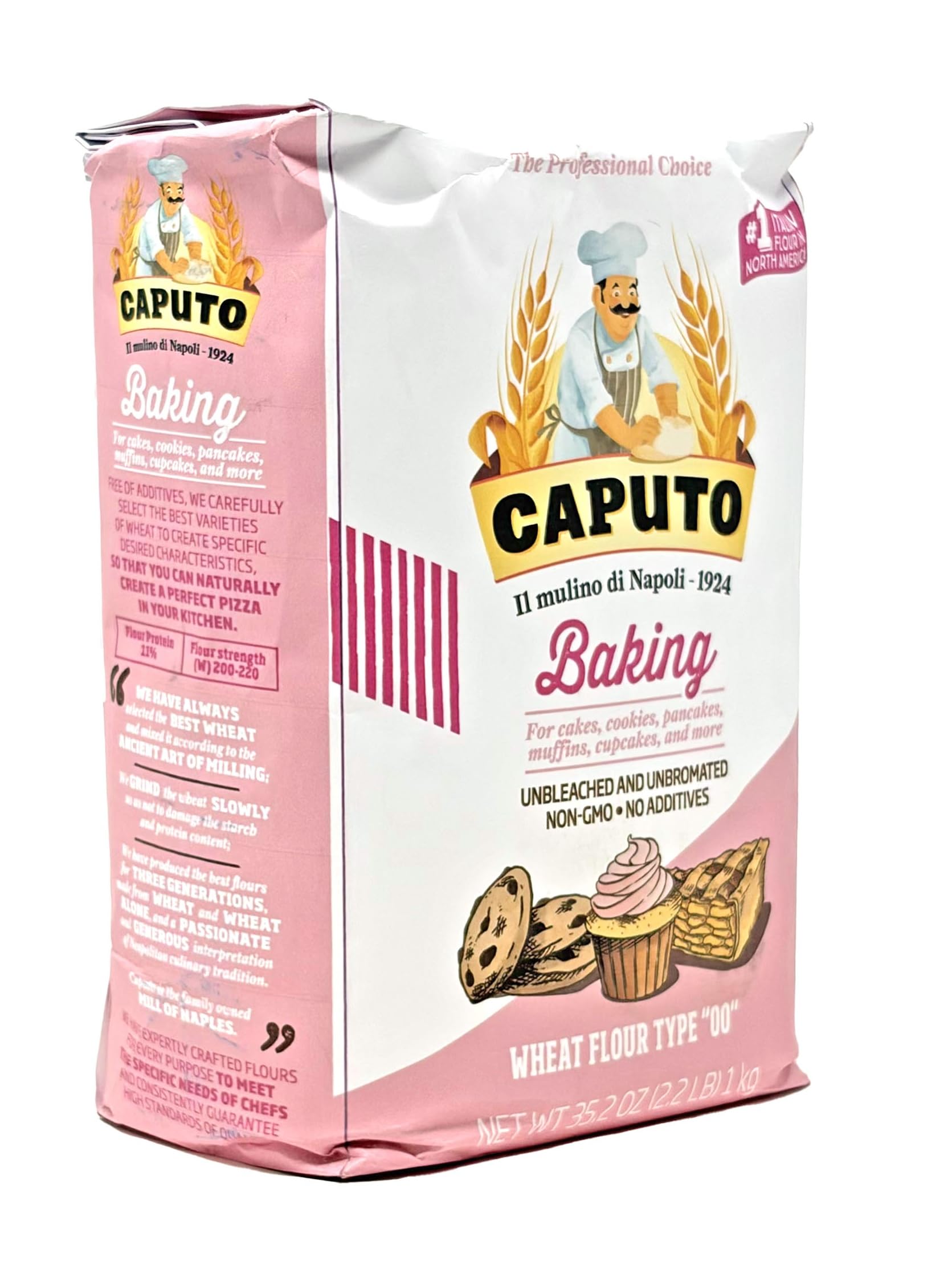 Antimo Caputo Pasticceria 00 flour cake base for light, tender textures.