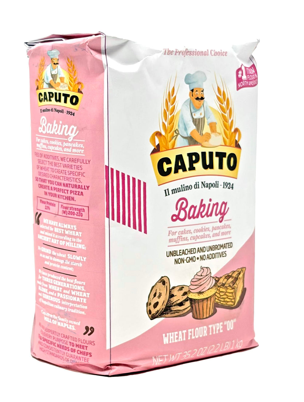 Antimo Caputo Pasticceria 00 flour cake base for light, tender textures.