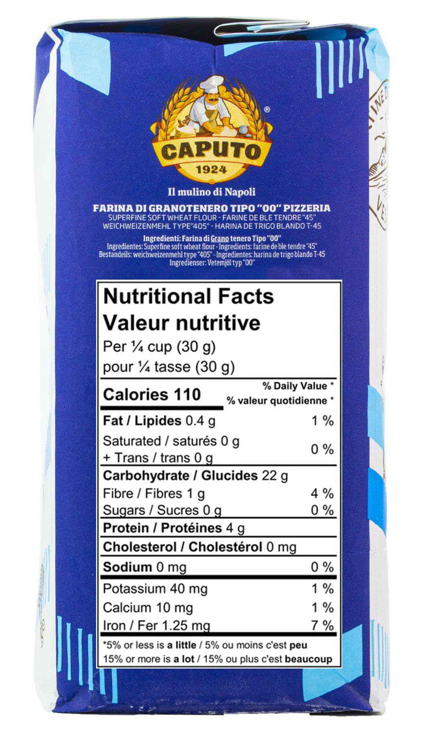 Antimo Caputo Pizzeria Flour Blue dough ball showing elastic gluten potential