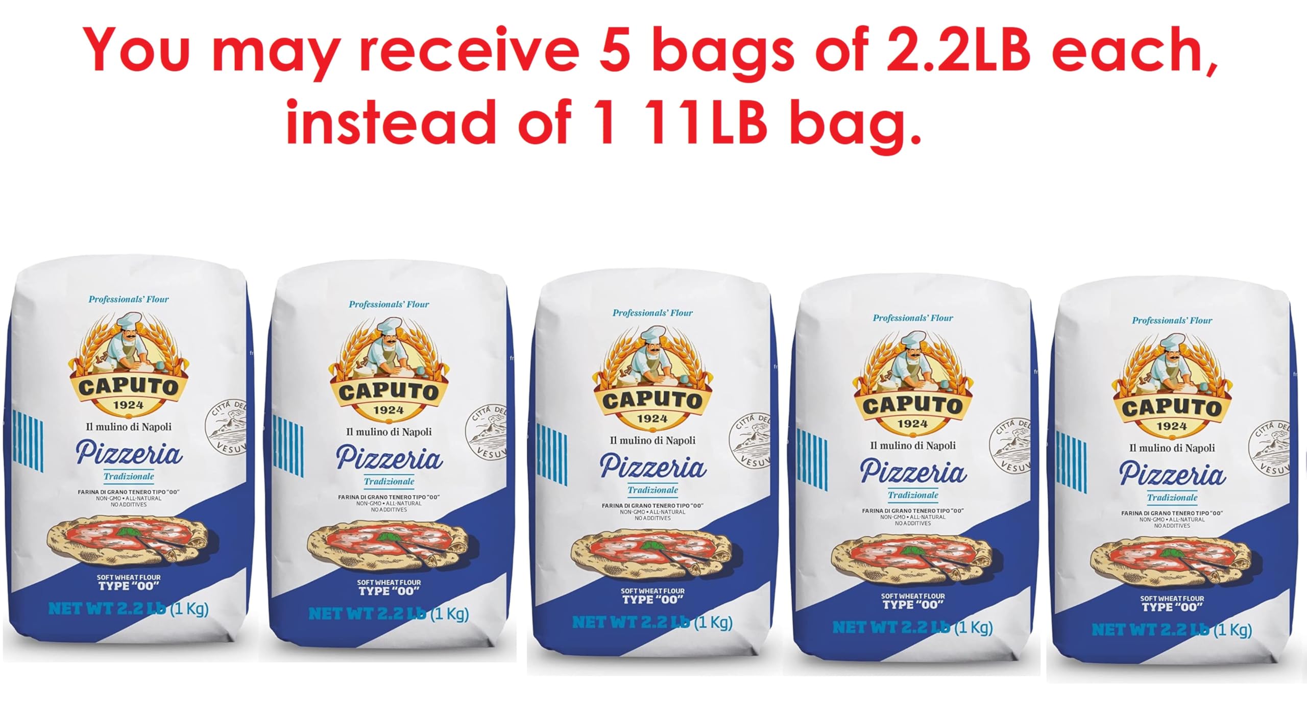 Antimo Caputo Pizzeria Flour Blue measuring cup ensuring precise hydration