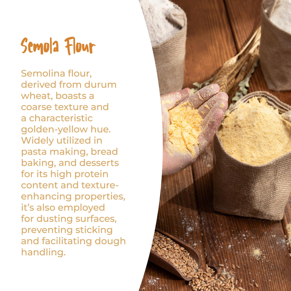 Antimo Caputo semola duro rimacinata lends bread dough texture