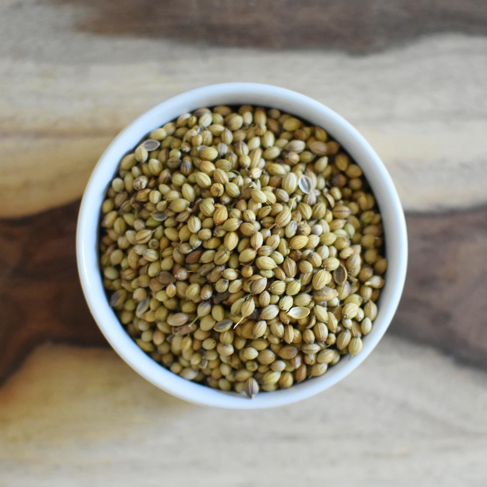 Anthony's Organic Coriander Seeds glass-jar display premium spice for pantry