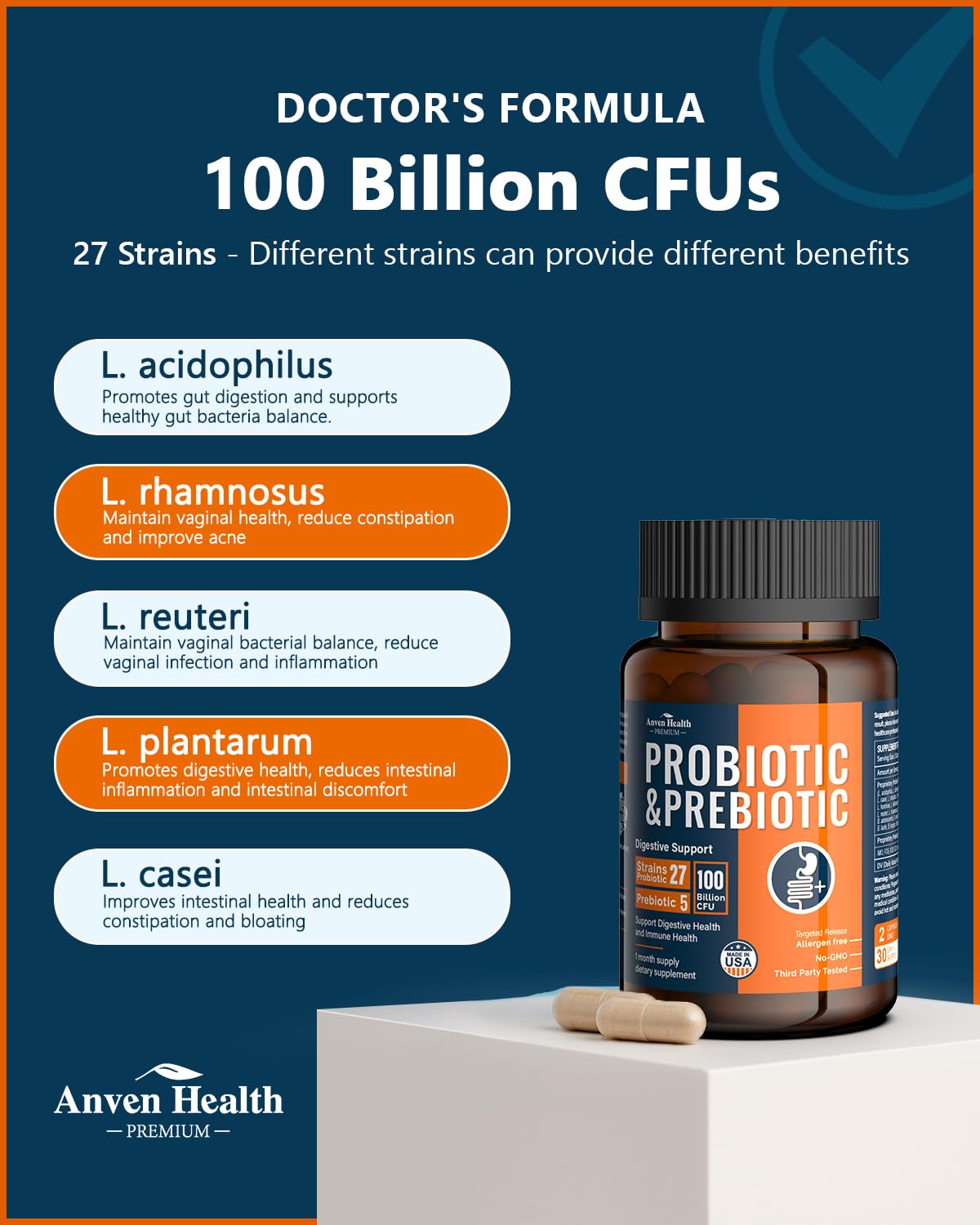 Anven Health product is proudly made in the USA.