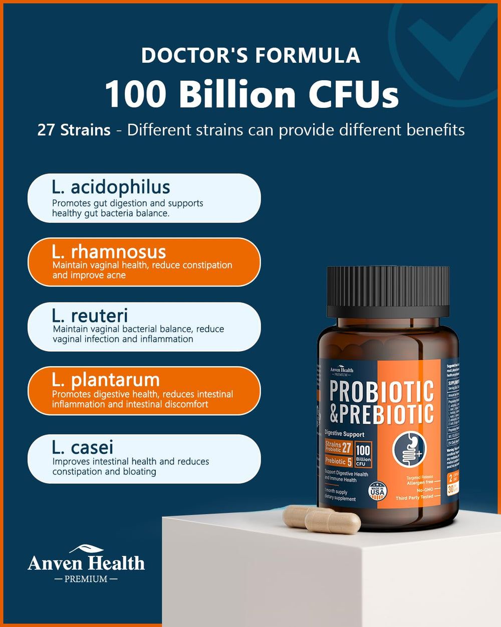Anven Health product is proudly made in the USA.