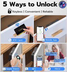 Anweller hidden installation demonstrates non-drill mounting for furniture safety