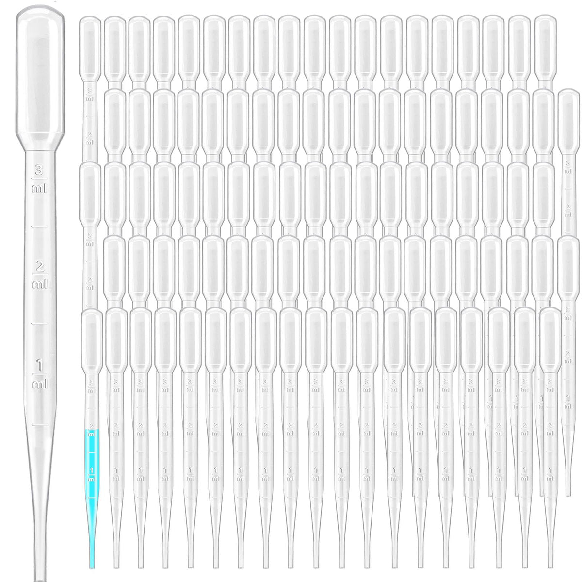 Anyumocz transfer pipettes 300pcs for precise essential oil mixing and small batch experiments.
