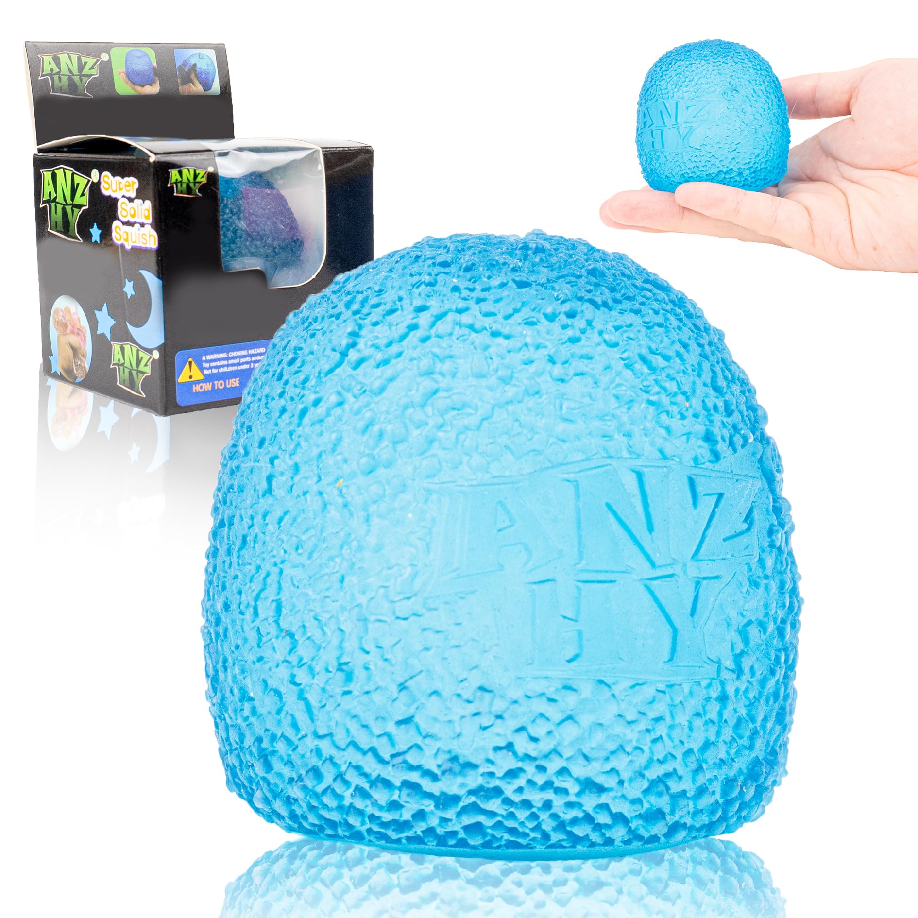 ANZHY Squishy Stress Ball textured ball for tactile relaxation and focus