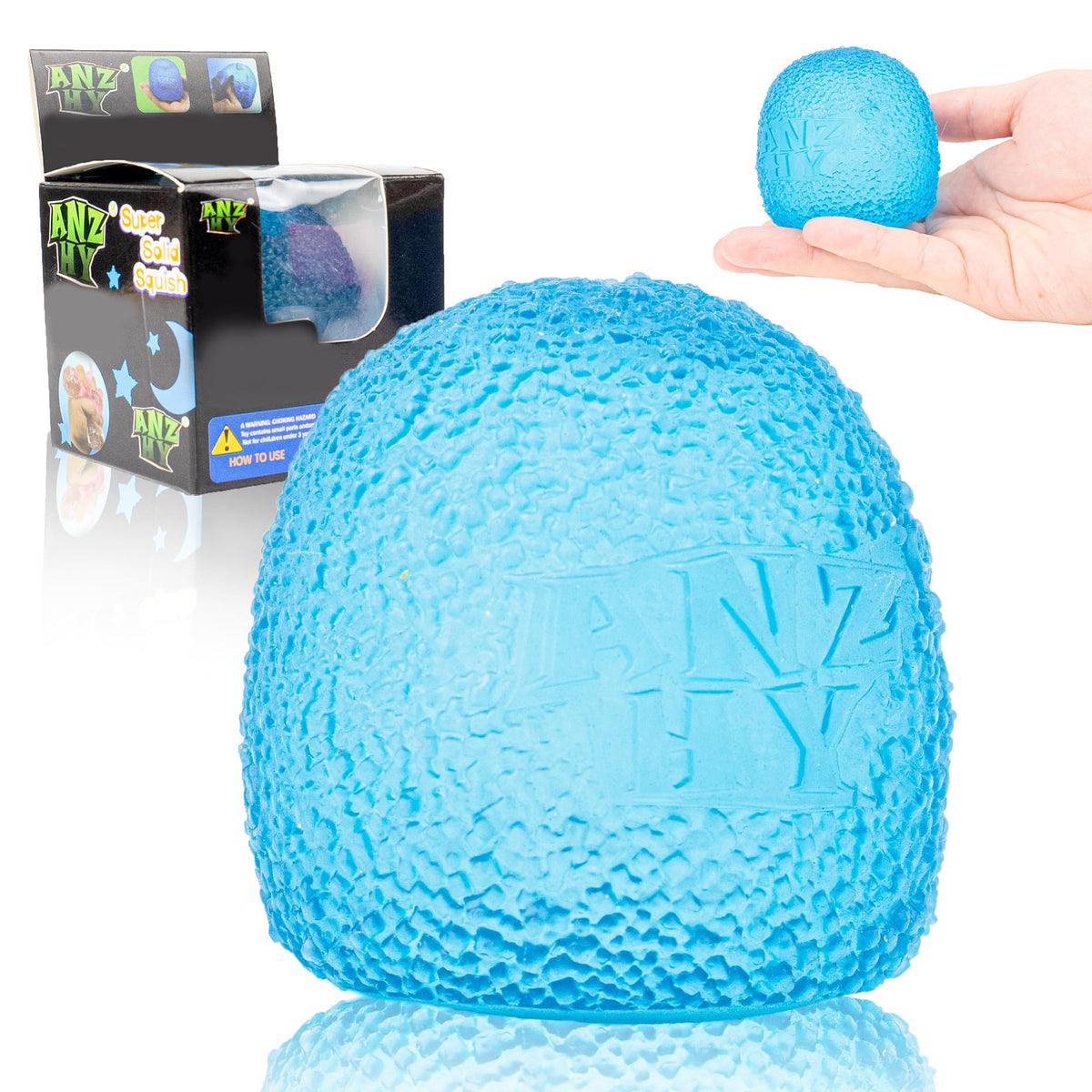 ANZHY Squishy Stress Ball textured ball for tactile relaxation and focus