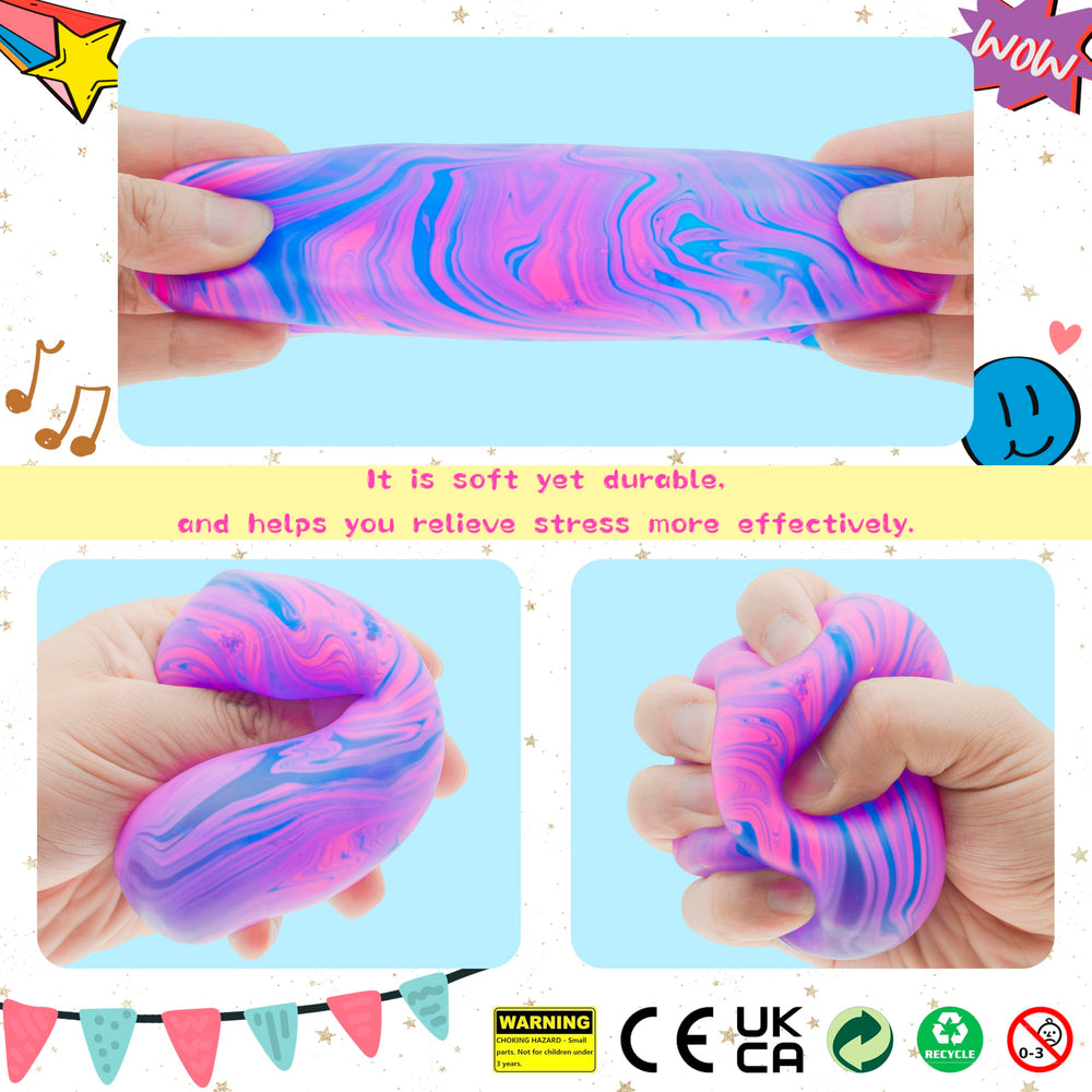 ANZHY Squishy Stress Cube compact pocket size for on the go