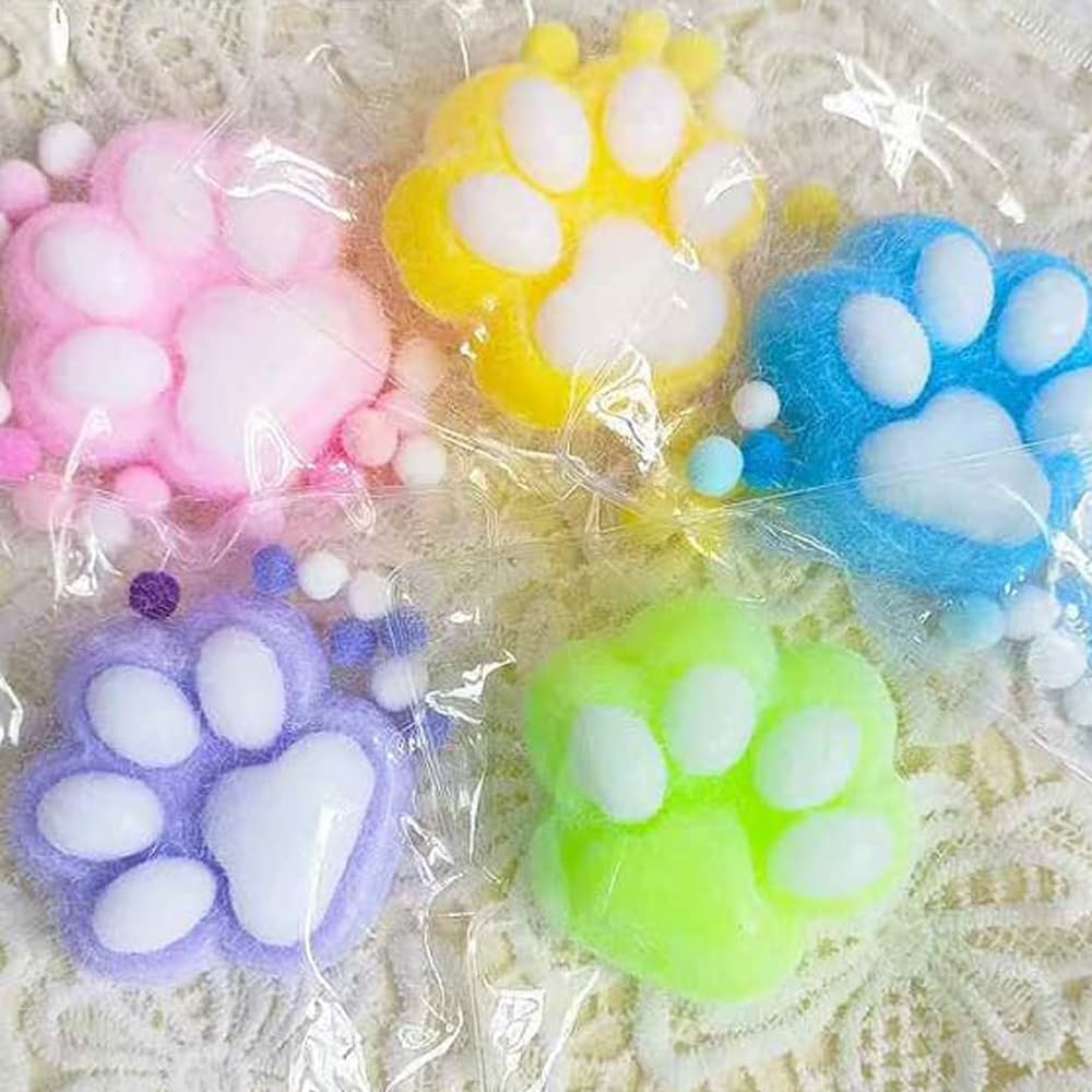anztqiuu cat paw squishy toy cute design for cat lovers and gift ideas.