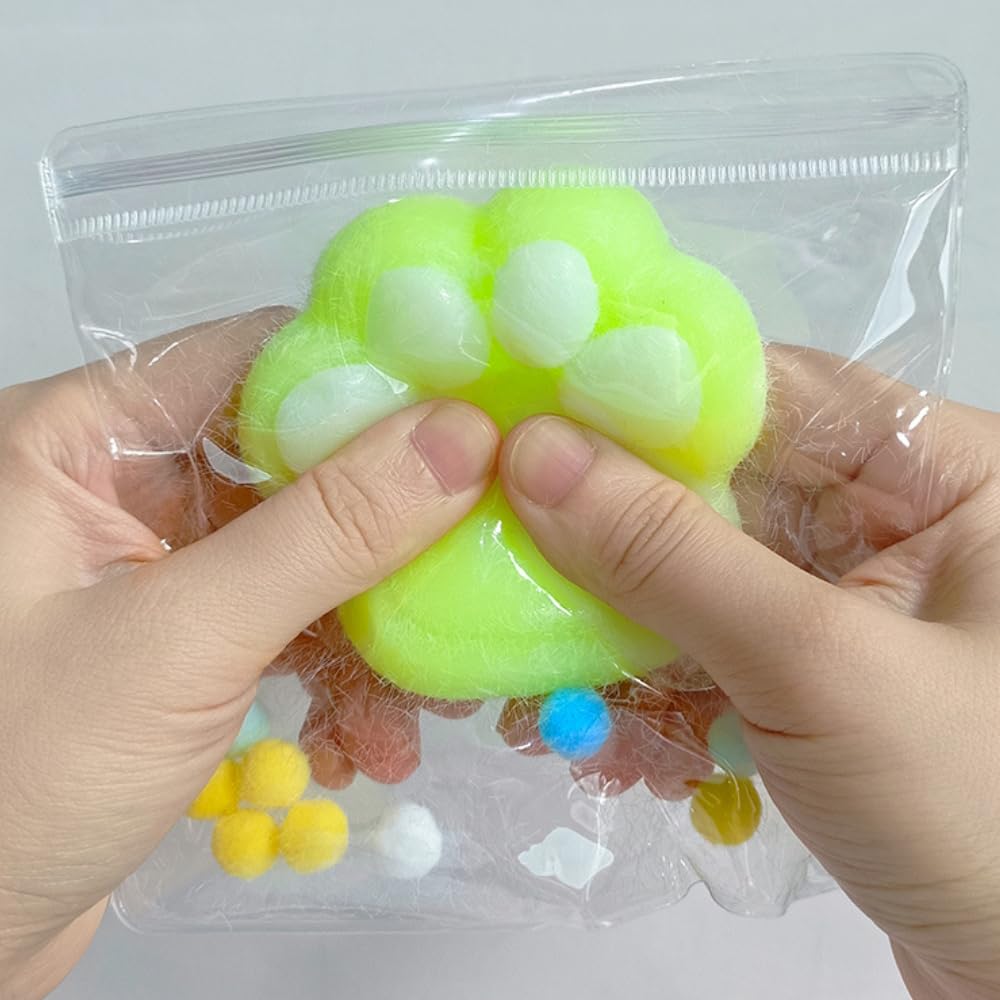 anztqiuu cat paw squishy toy ideal gift for holidays and birthdays.