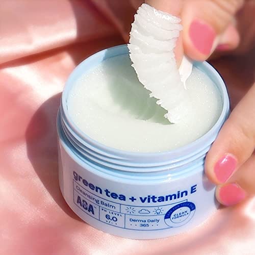 AOA STUDIO Green Tea Vitamin E ingredients highlight soothing and brightening potential.