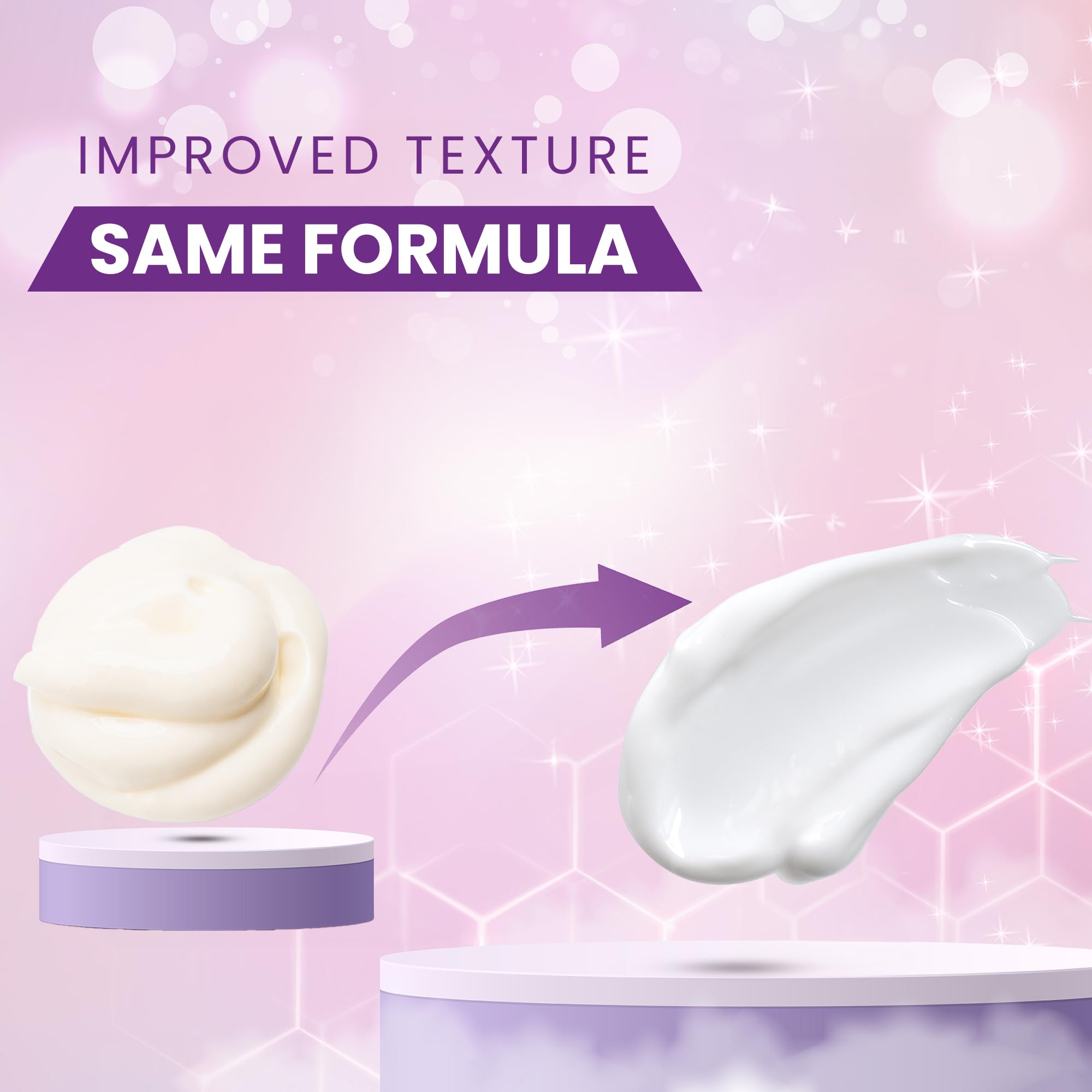 AOBBIY Azelaic Cream dollop on skin suggests spot smoothing use