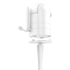 Aobelieve mount attached to a shelf bracket for versatile placement.