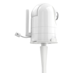 Aobelieve mount with tilt over crib for clearer angles.