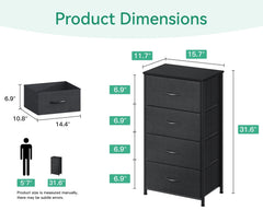 AODK dresser anti-tip design enhances stability in tight living areas.