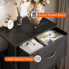 AODK dresser anti-tipping design enhances stability for busy rooms.