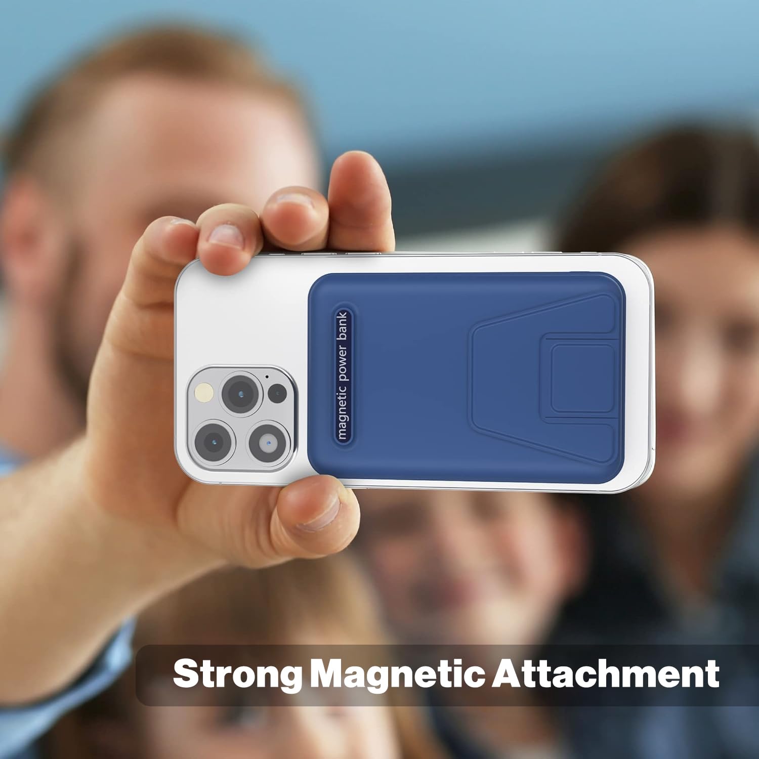 AOGUERBE 22.5W USB-C PD output enables fast charging on compatible devices