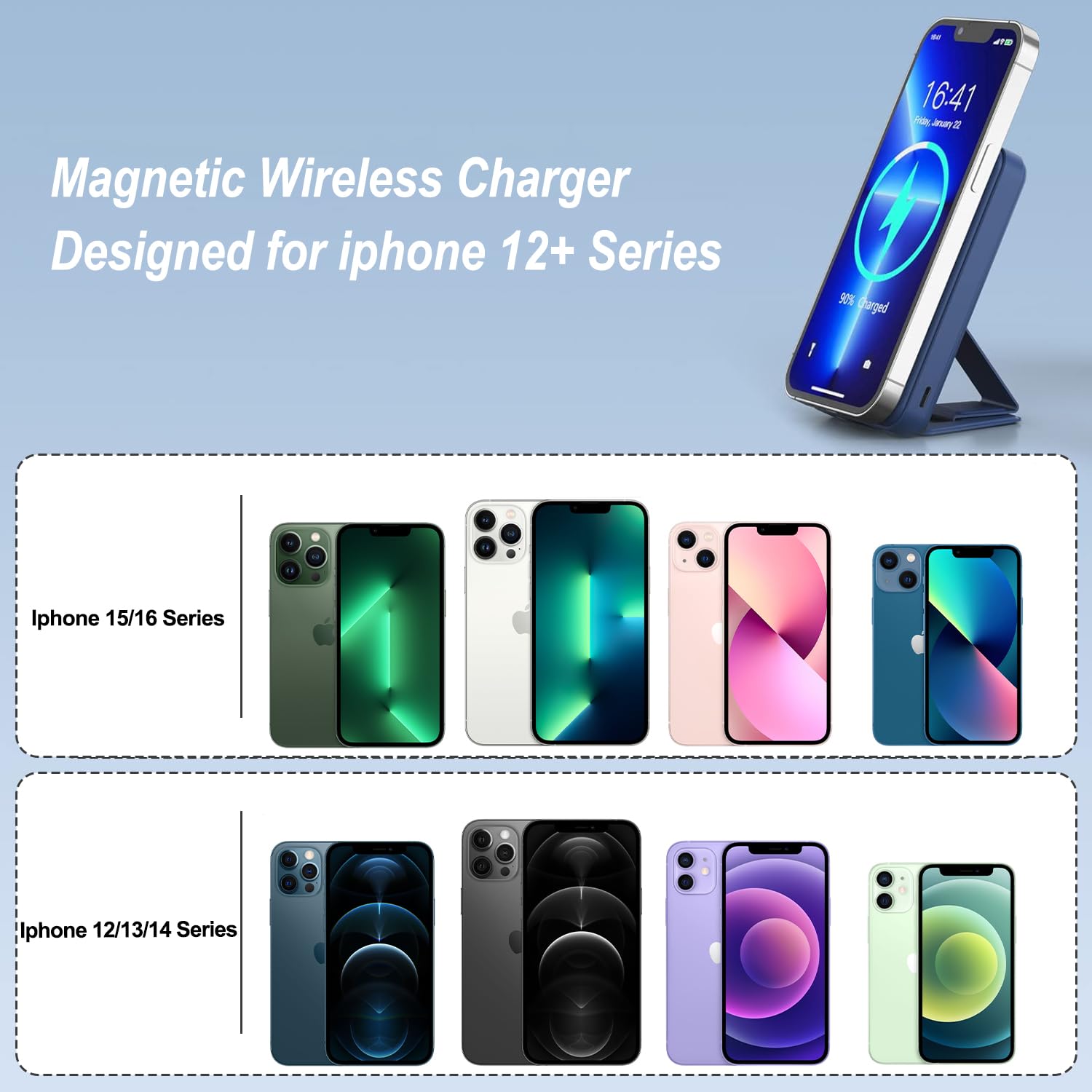 AOGUERBE foldable kickstand with silicone protection keeps your phone steady