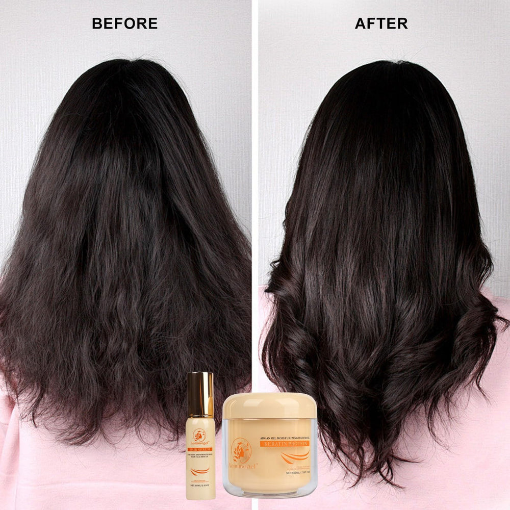 Showcasing all hair types for versatile Aomimegel treatment.